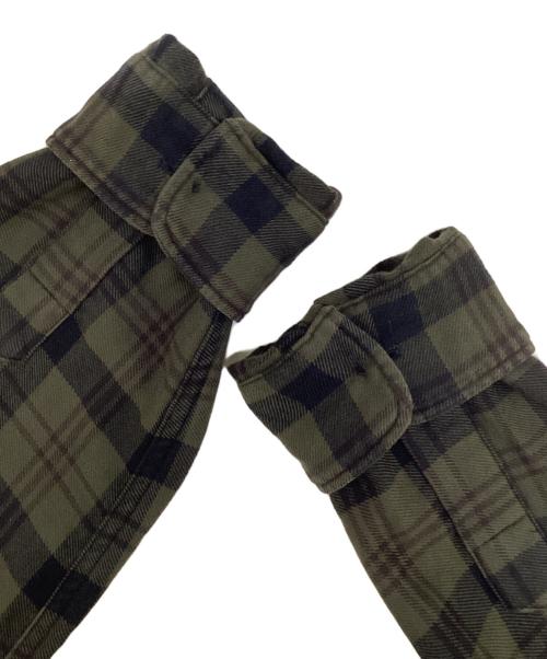 POLO RALPH LAUREN（ポロ・ラルフローレン）POLO RALPH LAUREN (ポロ・ラルフローレン) クラシックフィットチェックフランネルキャンプシャツ グリーン サイズ:Mの古着・服飾アイテム