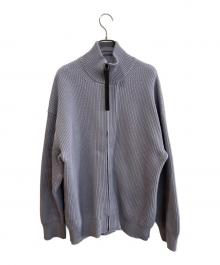 STUDIOUS×N.HOOLYWOOD（ステュディオス×エヌ ハリウッド）の古着「別注 DRIVERS KNIT」｜ライトグレー