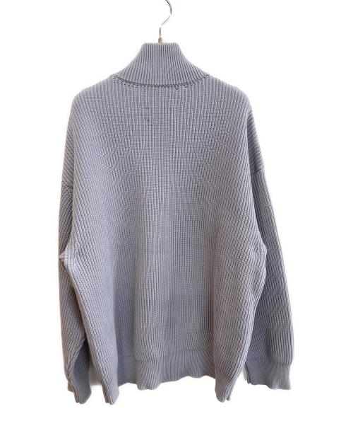 STUDIOUS（ステュディオス）STUDIOUS (ステュディオス) N.HOOLYWOOD (エヌ ハリウッド) 別注 DRIVERS KNIT ライトグレー サイズ:36の古着・服飾アイテム