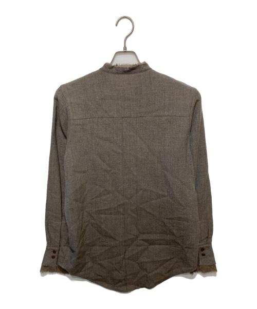 TODAYFUL（トゥデイフル）TODAYFUL (トゥデイフル) Wool Gauze Shirts/ウールガーゼシャツ グレー サイズ:Fの古着・服飾アイテム
