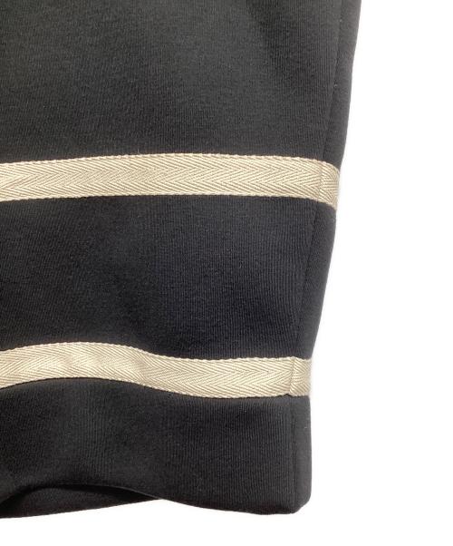EMPORIO ARMANI（エンポリオ アルマーニ）EMPORIO ARMANI (エンポリオ アルマーニ) テーピングラインロゴパーカー ブラック サイズ:Lの古着・服飾アイテム