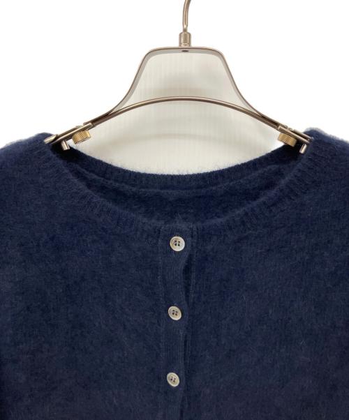 Loungedress（ラウンジドレス）Loungedress (ラウンジドレス) FURウール2WAYニットカーデ ネイビー サイズ:FREEの古着・服飾アイテム