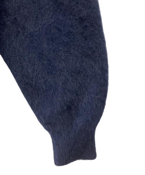 Loungedress（ラウンジドレス）Loungedress (ラウンジドレス) FURウール2WAYニットカーデ ネイビー サイズ:FREEの古着・服飾アイテム