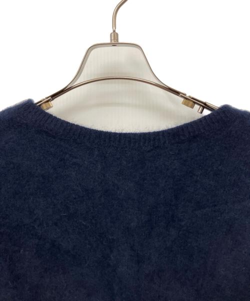 Loungedress（ラウンジドレス）Loungedress (ラウンジドレス) FURウール2WAYニットカーデ ネイビー サイズ:FREEの古着・服飾アイテム