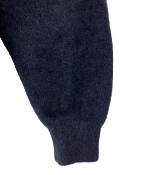 Loungedress（ラウンジドレス）Loungedress (ラウンジドレス) FURウール2WAYニットカーデ ネイビー サイズ:FREEの古着・服飾アイテム