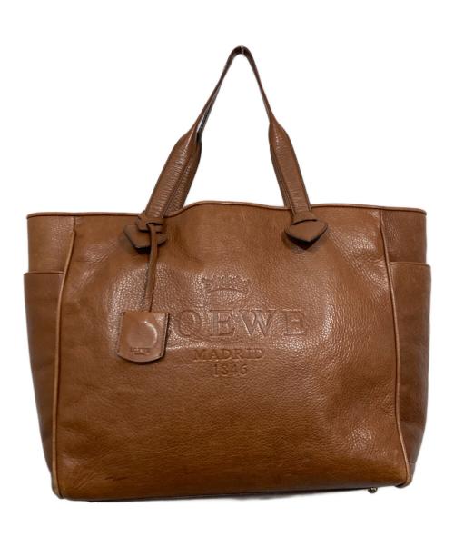 LOEWE（ロエベ）LOEWE (ロエベ) ヘリテージトートバッグ ブラウンの古着・服飾アイテム