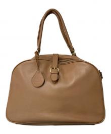 notre favori（ノートルファボリ）の古着「2WAY ボストンバッグ」｜ベージュ