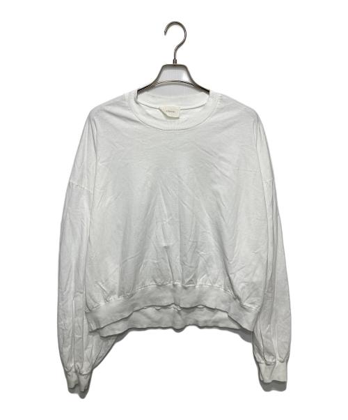 ATOMO FACTORY（アトモファクトリー）ATOMO FACTORY (アトモファクトリー) LS JERSEY PULL/ロングスリーブカットソー ホワイト サイズ:freeの古着・服飾アイテム