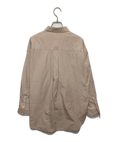 COCUCA（コキュカ）COCUCA (コキュカ) コットンシルクベーシックシャツ ベージュ サイズ:Fの古着・服飾アイテム