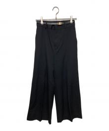 Plage（プラージュ）の古着「WO Wide パンツ」｜ブラック