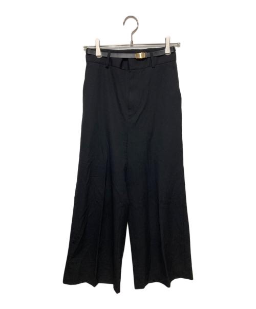 Plage（プラージュ）Plage (プラージュ) WO Wide パンツ ブラック サイズ:36の古着・服飾アイテム