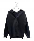 EVERYDAY I LIKE.エヴリデイ アイ ライク）の古着「Sofia Vネック カーディガン」｜ブラック