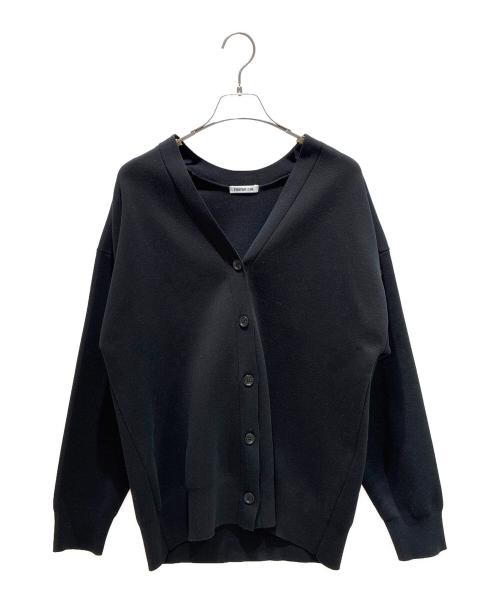 EVERYDAY I LIKE.（エヴリデイ アイ ライク）EVERYDAY I LIKE. (エヴリデイ アイ ライク) Sofia Vネック カーディガン ブラック サイズ:Free 未使用品の古着・服飾アイテム