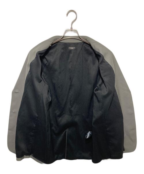 VERMEIL par iena（ヴェルメイユ パー イエナ）VERMEIL par iena (ヴェルメイユ パー イエナ) TAILORED ジャケット/ウールテーラードジャケット グレー サイズ:38の古着・服飾アイテム