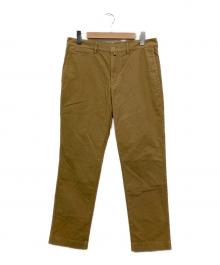 MACKINTOSH PHILOSOPHY（マッキントッシュ フィロソフィー）の古着「ライトモールスキンストレッチテーパードスリムパンツ」｜ブラウン