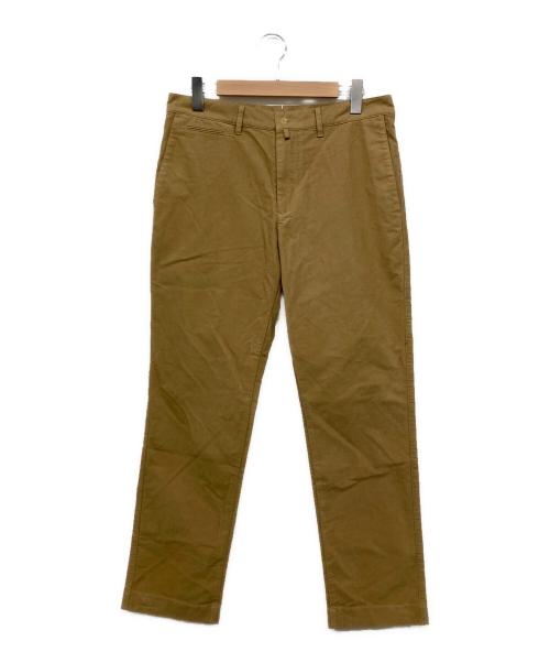 MACKINTOSH PHILOSOPHY（マッキントッシュ フィロソフィー）MACKINTOSH PHILOSOPHY (マッキントッシュ フィロソフィー) ライトモールスキンストレッチテーパードスリムパンツ ブラウン サイズ:42の古着・服飾アイテム