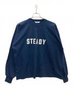 Obladaオブラダ）の古着「92 STEADY LONG TEE」｜ネイビー