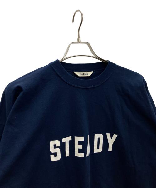 Oblada（オブラダ）oblada (オブラダ) 92 STEADY LONG TEE ネイビー サイズ:SIZEFREEの古着・服飾アイテム