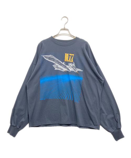 Oblada（オブラダ）oblada (オブラダ) SPACE LONG TEE ネイビー サイズ:Freeの古着・服飾アイテム