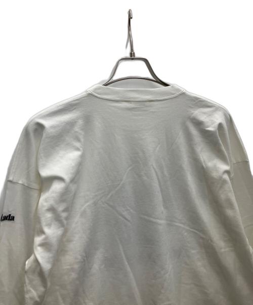 Oblada（オブラダ）oblada (オブラダ) UNCLE ロングT ホワイト サイズ:SIZEFREEの古着・服飾アイテム