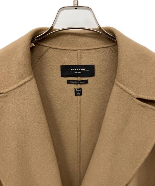 WEEKEND Max Mara（ウィークエンド マックスマーラ）Weekend Max Mara (ウィークエンド マックスマーラ) ガウンコート ベージュ サイズ:46の古着・服飾アイテム
