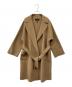 Weekend Max Mara（ウィークエンド マックスマーラ）の古着「ガウンコート」｜ベージュ