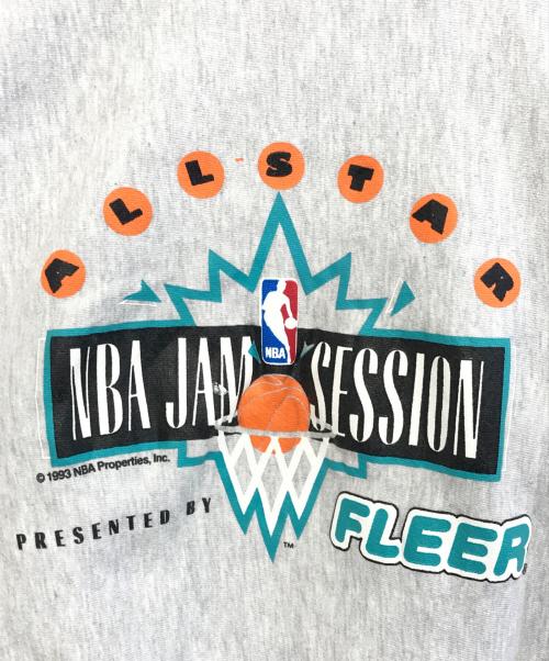 Champion（チャンピオン）Champion (チャンピオン) 両面プリント リバースウィーブスウェット グレー サイズ:XLの古着・服飾アイテム