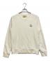 maison kitsune（メゾンキツネ）の古着「クルーネックスウェット」｜アイボリー