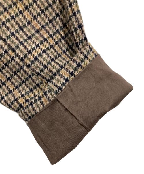 journal standard luxe（ジャーナルスタンダード ラックス）journal standard luxe (ジャーナルスタンダード ラックス) ツイードチェックジャケット ブラウン サイズ:Freeの古着・服飾アイテム