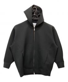 CLANE（クラネ）の古着「CONSTRUCTIVE BONDING HOODIE」｜ブラック