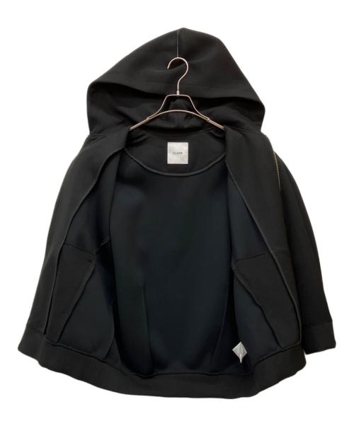 CLANE（クラネ）CLANE (クラネ) CONSTRUCTIVE BONDING HOODIE ブラック サイズ:SIZE 2の古着・服飾アイテム