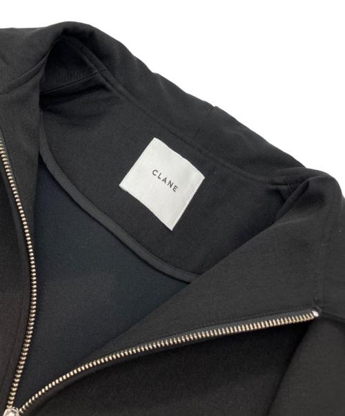 CLANE（クラネ）CLANE (クラネ) CONSTRUCTIVE BONDING HOODIE ブラック サイズ:SIZE 2の古着・服飾アイテム