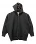 CLANE（クラネ）の古着「CONSTRUCTIVE BONDING HOODIE」｜ブラック
