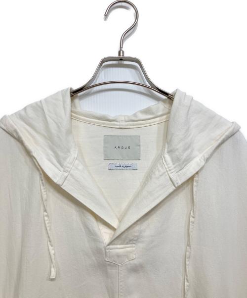 ARGUE（アーギュ）ARGUE (アーギュ) SNOW PARKA PULLOVER アイボリー サイズ:Freeの古着・服飾アイテム
