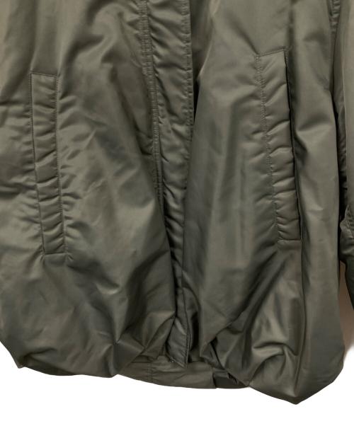 CLANE（クラネ）CLANE (クラネ) BALLOON DESIGN HOODED N3B カーキ サイズ:2の古着・服飾アイテム