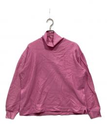 LEMAIRE（ルメール）の古着「ボックス タートルネック Tシャツ」｜ピンク