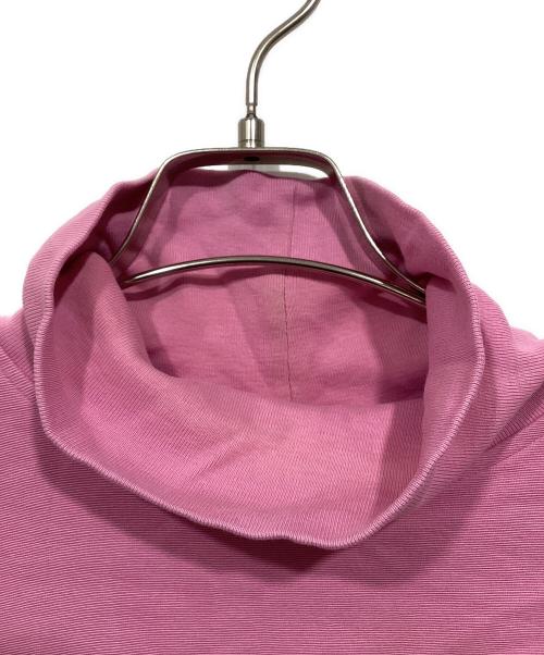 LEMAIRE（ルメール）LEMAIRE (ルメール) ボックス タートルネック Tシャツ ピンク サイズ:XSの古着・服飾アイテム