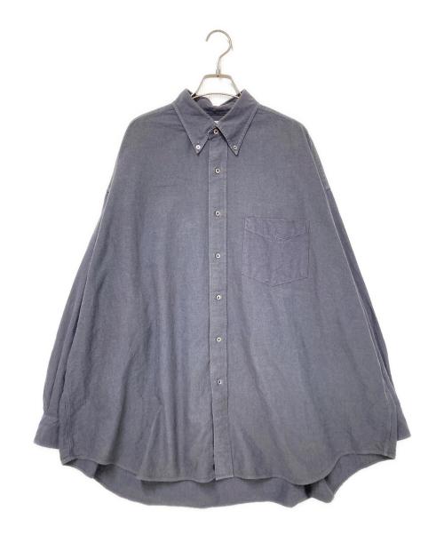 Graphpaper（グラフペーパー）Graphpaper (グラフペーパー) Oxford Oversized B.D Shirt チャコールグレー サイズ:Fの古着・服飾アイテム