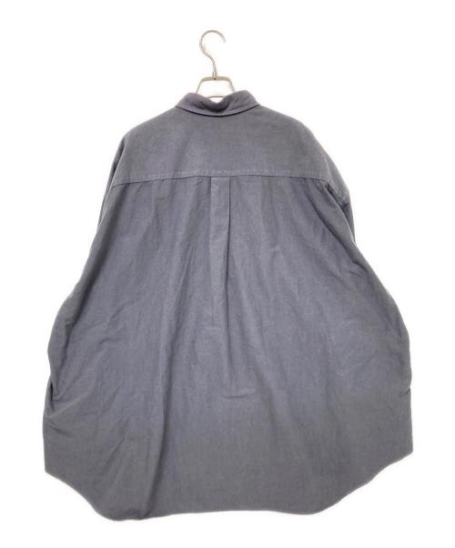 Graphpaper（グラフペーパー）Graphpaper (グラフペーパー) Oxford Oversized B.D Shirt チャコールグレー サイズ:Fの古着・服飾アイテム