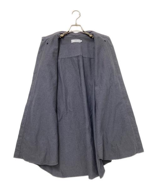 Graphpaper（グラフペーパー）Graphpaper (グラフペーパー) Oxford Oversized B.D Shirt チャコールグレー サイズ:Fの古着・服飾アイテム