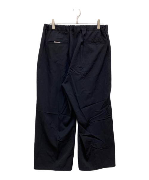 Graphpaper（グラフペーパー）Graphpaper (グラフペーパー) Selvage Wool Wide Chef Pants ネイビー サイズ:FREEの古着・服飾アイテム