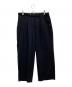Graphpaper（グラフペーパー）の古着「Selvage Wool Wide Chef Pants」｜ネイビー