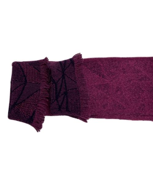 ISSEY MIYAKE（イッセイミヤケ）ISSEY MIYAKE (イッセイミヤケ) ハイネックニット パープル サイズ:2の古着・服飾アイテム