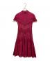 TADASHI SHOJI (タダシ ショージ) レースワンピース ショッキングピンク サイズ:SIZE 2：14000円