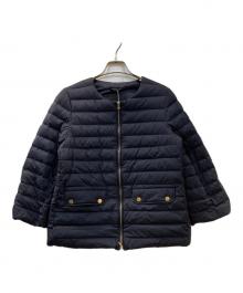 TATRAS×Demi-Luxe Beams（タトラス×デミルクス ビームス）の古着「別注 ACACIA アカッチャ ノーカラーダウンジャケット」｜ネイビー