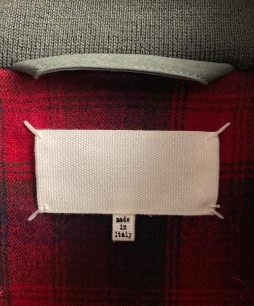 Maison Margiela（メゾンマルジェラ）Maison Margiela (メゾンマルジェラ) PENDLETON (ペンドルトン) 23AW Pendleton Yoke Bomber Jacket グリーン サイズ:48の古着・服飾アイテム