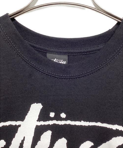 stussy（ステューシー）stussy (ステューシー) DOVER STREET MARKET (ドーバー ストリート マーケット) プリントカットソー ブラック サイズ:Ｍ 未使用品の古着・服飾アイテム