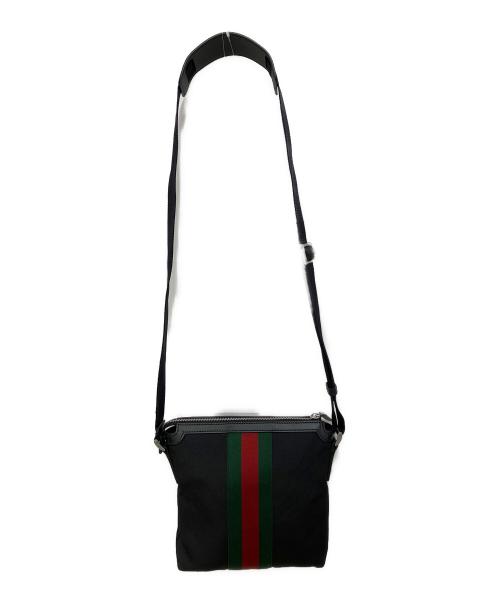 GUCCI（グッチ）GUCCI (グッチ) ショルダーバッグ ブラックの古着・服飾アイテム