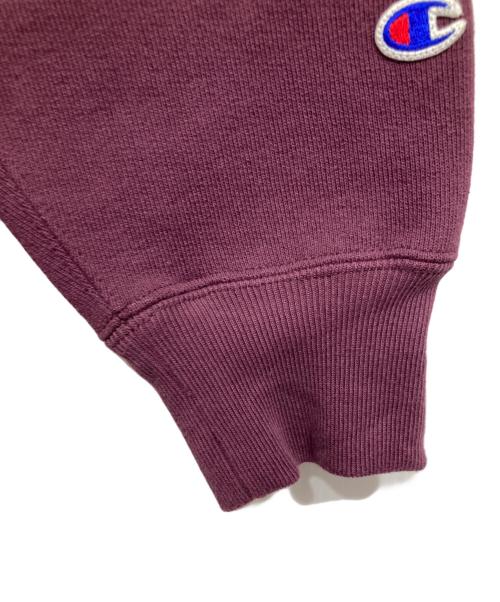 Champion（チャンピオン）Champion (チャンピオン) ハーフジップスウェット ボルドー サイズ:Mの古着・服飾アイテム
