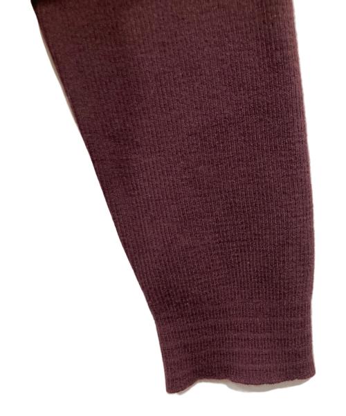 GUCCI（グッチ）GUCCI (グッチ) カシミヤカーディガン パープル サイズ:Lの古着・服飾アイテム